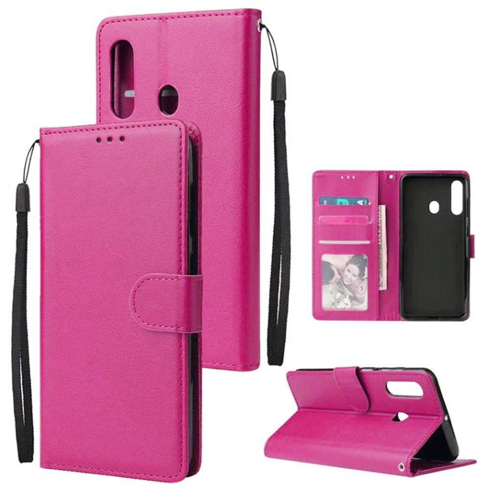 Leather Folio Wallet Case for Samsung Galaxy A10e / A20e Leather Folio Wallet Case for Samsung Galaxy A10e / A20e